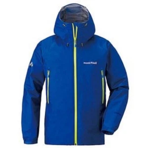 Montbell Storm Cruiser Jacket Blue M Waterproof Windproof Hooded Outdoor Hiking - Picture 1 of 12