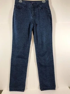 Pantalones de mezclilla para mujer NYDJ Not Your Daughter's elevados pierna recta talla 4 - Imagen 1 de 3