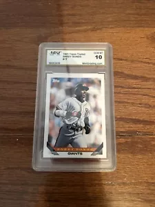 TARJETA COLECCIONABLE BARRY BONDS GENUINA AUTÉNTICA GEMA VINTAGE COMO NUEVA 10 RARA - Imagen 1 de 2