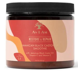 As I Am Restore & Repair Jamaican Black Castor Oil Smoothie 454g - Picture 1 of 1