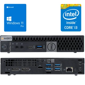 Dell Optiplex 7060 micro i3-8100T  8/16/32GB - 0/256/512/1024GB SSD Win 11 Pro - Bild 1 von 22