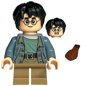 LEGO 76405 Harry Potter Sand Blue Jacket hp316 Minifigure Hogwarts Express CE NW - Picture 1 of 2