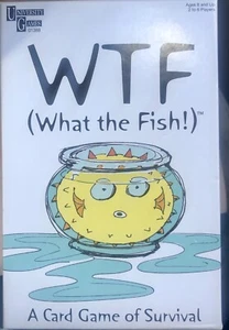 WTF (What The Fish!) Card Game 2019 by Univ Games Family Game Complete Very Good - Picture 1 of 8