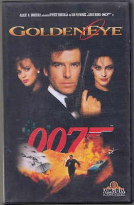 James Bond Goldeneye Film auf VHS Kassette 55495 - Bild 1 von 2