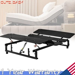 Queen Electric Adjustable Bed Frame Bed Base Wireless Remote Zero Gravity Motor - Picture 1 of 12