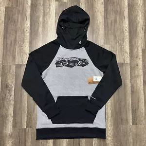 Volcom Hydro Riding Hoodie Mens Small Relaxed Skiing Snowboard Lined Sweatshirt - Picture 1 of 11