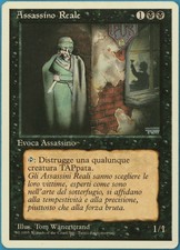 Royal Assassin (WB) Revised (ITALIAN) PLD Black Rare CARD (184149) ABUGames