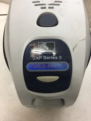 Zebra ZXP Series 3 USB Card Printer { UNTESTED } - Image 1 of 4