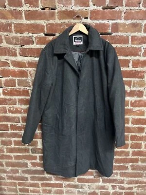 Alpine Swiss Mens Gray Wool Peacoat Size Large NWT - Image 1 of 4