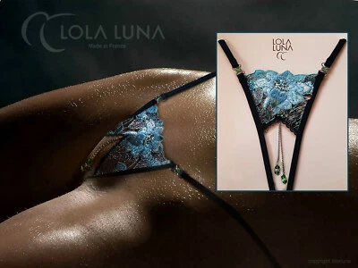 LOLA LUNA String CELESTE open S M L XL