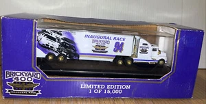 1994 Brickyard 400 Inaugural Race 1 of 15,000 TRANSPORTER 1/87 Tractor Trailer - Picture 1 of 6