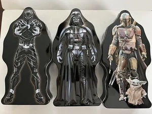 KONVOLUT VON DREI: Star Wars, Marvel geformte Dose von der Tin Box Company - Bild 1 von 5