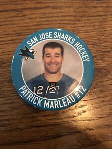 Patrick Marleau Button Pin - San Jose Sharks
