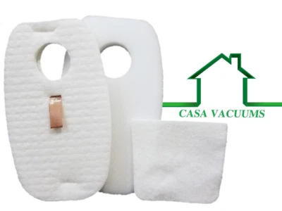 CASA VACUUMS Shark Rocket DuoClean HV380, HV381, HV384 Filter Set replaces XFFH380 XPSTFH380