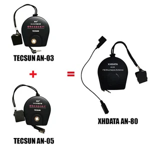 Antenne portable XHDATA AN80 FM/ondes courtes deux voies augmenter le signal pour TOUTES les radios - Photo 1/5