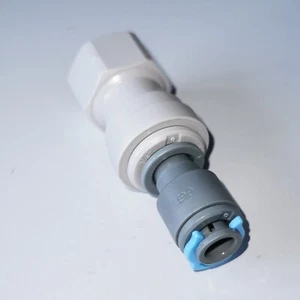 Adapter 3/8" Innengewinde mit Reduzierstück auf 1/4" Schlauch Umkehrosmoseanlage - Bild 1 von 4