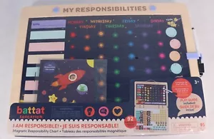 Battat Education I Am Responsible! Magnetic Responsibility Chart New - Picture 1 of 6