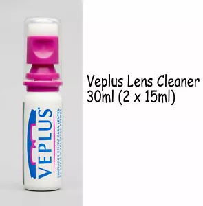 Veplus Linsenreiniger 30ml (2 x 15ml) 200 Dosen mit Schwammapplikator GRATISVERSAND - Bild 1 von 5