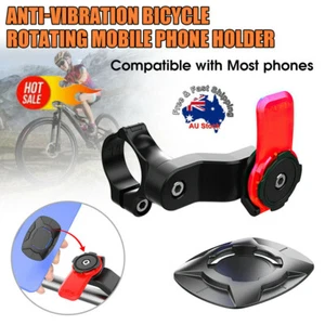 Lock Out Front Bike Twist Mountain Cradle Cycling Phone Holder Device HQ - Picture 1 of 11
