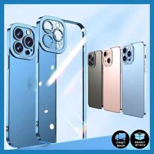 Electroplated Camera Phone Case for iPhone 11, 12, 13 Pro Max Anti Shock (1pcs)