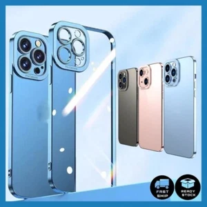 Electroplated Camera Phone Case for iPhone 11, 12, 13 Pro Max Anti Shock (1pcs) - Picture 1 of 10