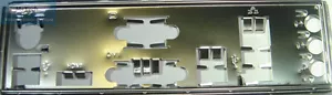 ASUS I/O IO SHIELD BLENDE BRACKET P8H67-M LE, P8H77-M LE, P8H67-M LE (3.0) NEU - Bild 1 von 1