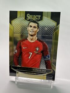 2016-17 Panini Select Soccer Cristiano Ronaldo Portugal #1 Mint Condition