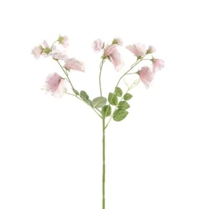 Artificial Silk Sweetpea Stems 68cm Pink Pack of 3 - Picture 1 of 1