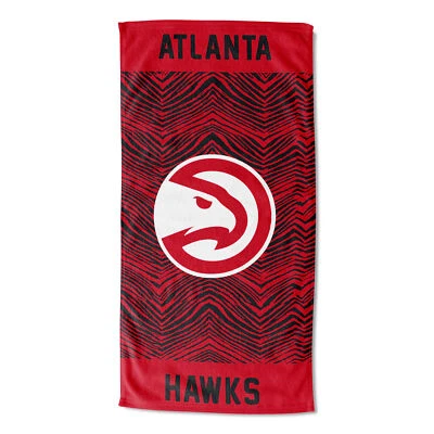 Northwest NBA Atlanta Hawks State Line Beach Towel, 30x60 - Image 1 of 2