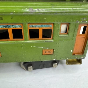 Lionel #309 Standard Gauge Green Pullman Car Vintage - Picture 1 of 7