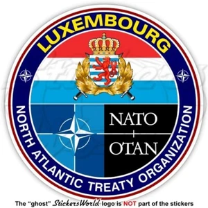 NATO LUXEMBOURG Armed Forces, North Atlantic Treaty Organization Sticker, Decal - Picture 1 of 1