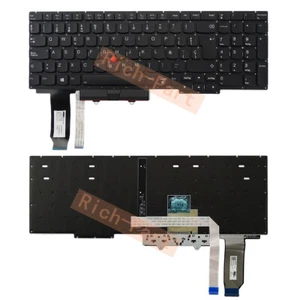 Teclado retroiluminado español con trackpoint para Lenovo Thinkpad E15 Gen2 Gen3 Gen4 - Imagen 1 de 4