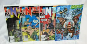 Cómic Nth Man The Ultimate Ninja 5,6,7 Marvel 1989-1990 Youngblood 8 - Imagen 1 de 1