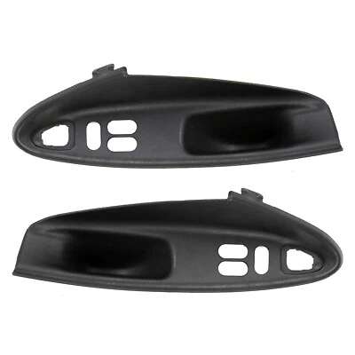 Par de carcasas de panel de interruptor de ventana de puerta interior para Ford Mustang 1994-2004 Foto 1 de 4
