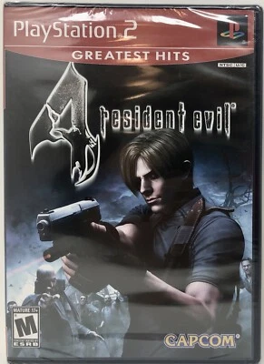 SONY PLAYSTATION 2 Greatest Hits Resident Evil 4 Brand New - Factory Sealed - Image 1 of 4