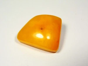 Vintage Baltischer Bernstein Stein Butterscotch Eigelb gelb braun alt Edelstein 5986 - Bild 1 von 9