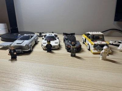 LEGO Speed Champions Lot – 76911 Aston Martin DB5 + 76897 Audi + McLaren + Lambo - Image 1 of 4