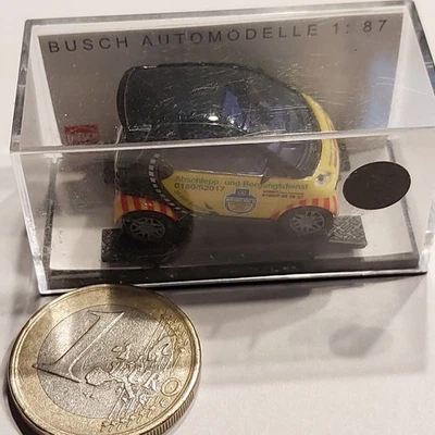 PM14 Busch 48965 Smart City Coupe  1:87  Abschlepp & Bergungsdienst in OVP - Bild 1 von 4