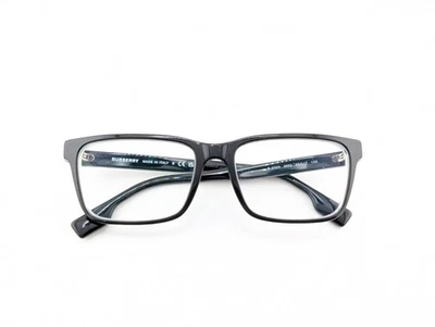 Solo monturas para gafas Burberry, B 2320 3862, 55-17-145, negras, hechas en Italia Foto 1 de 4