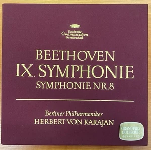 IX Beethoven Symphonie NO 8 Berliner Philharmoniker 2x LP Set - Karajan - Picture 1 of 19