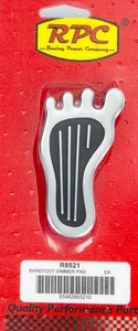RPC Pedal Pad - Dimmer - Barefoot - Steel - Chrome - Each R8521 - Picture 1 of 3