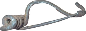 Ancient Iron Roman Rebublican Celtiberian Iron Fibula La Tené 300-100 BC - Picture 1 of 3
