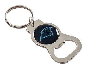 Bottle Opener Key Chain, Carolina Panthers - Picture 1 of 3
