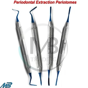 Implant Ligament Oral Surgery Dental Periotome PT-1 & PT-2 Periodontal Tools Set - Picture 1 of 5