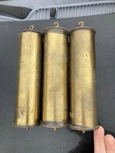 1920’s Grandfather Clock Weights - set 3 from Colonial/American Chime Clock Co - Picture 1 of 4