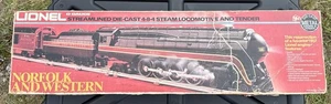 Lionel O Gauge N&W Norfolk & Western Streamlined Class J 4-8-4 Scale 611 - Picture 1 of 7