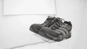 Merrell mens MOAB 2 WTPF Hiking Shoe, Granite Wide Size 11.0W - Picture 1 of 4