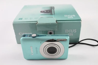 Canon IXUS 105 Digital Compact Camera Working w/ Canon 4x IS Zoom Lens - Image 1 of 4