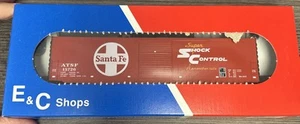 E&C Shops HO Kit 1603-3 50’ PS-1 Corrugated Door Boxcar ESP Limited SF 15726 NOS - Picture 1 of 2