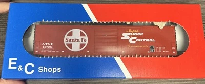 E&C Shops HO Kit 1603-3 50’ PS-1 Corrugated Door Boxcar ESP Limited SF 15726 NOS - Image 1 of 2